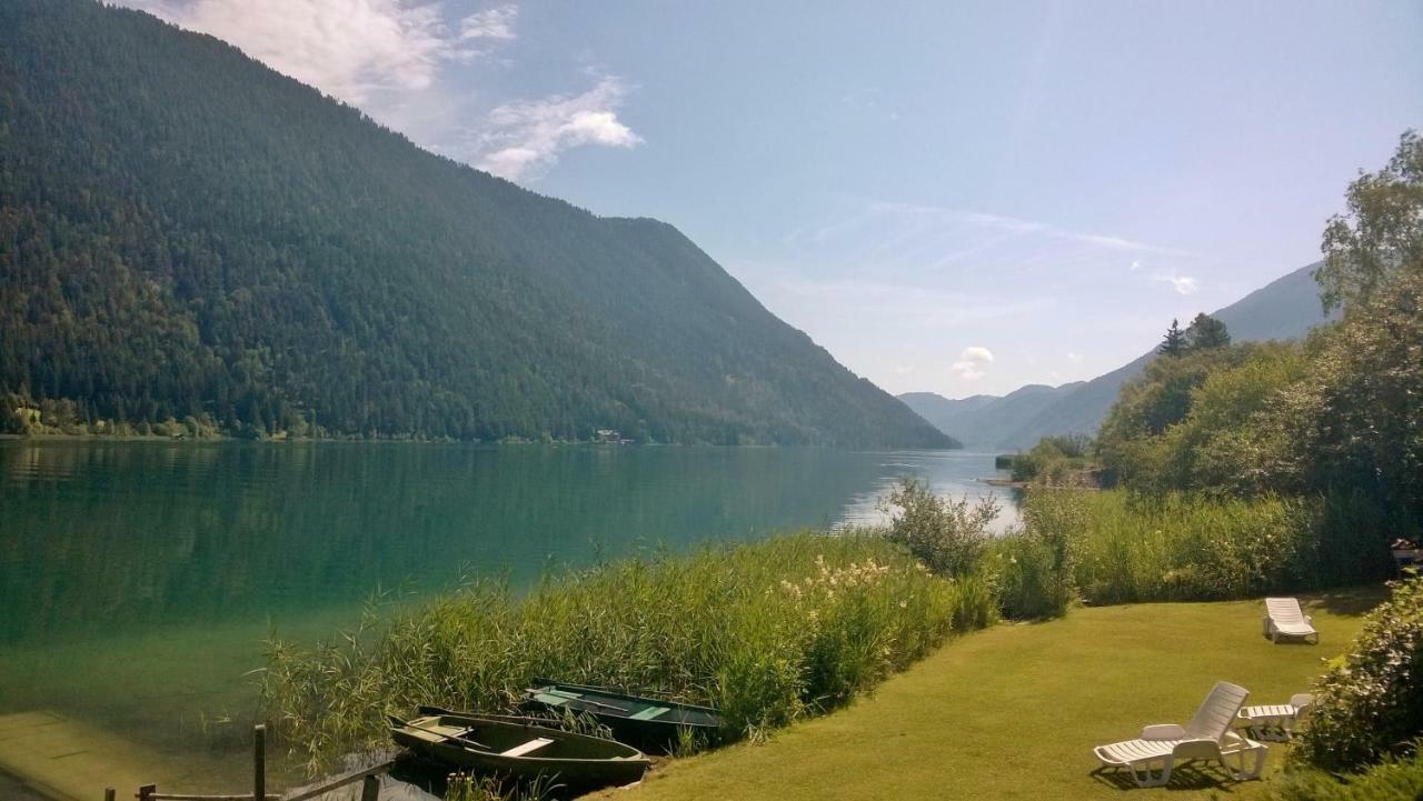 Chalets Zoehrer - Wohnen Am Wasser Weissensee Eksteriør bilde
