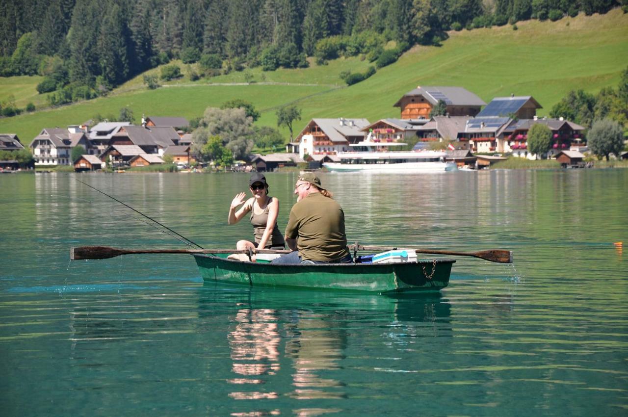 Chalets Zoehrer - Wohnen Am Wasser Weissensee Eksteriør bilde